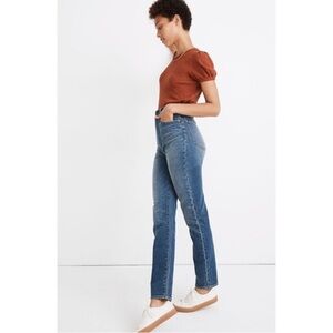 Madewell The Highest-Rise Perfect Vintage Jean in Longisle Wash